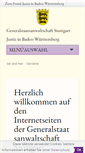 Mobile Screenshot of generalstaatsanwaltschaft-stuttgart.de